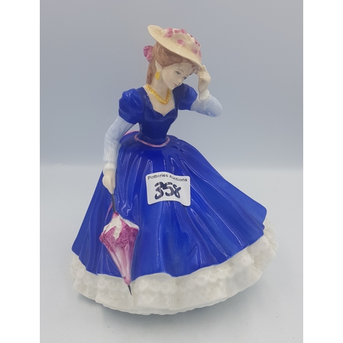 358 - Royal Doulton lady figure Mary figure of the year HN3375