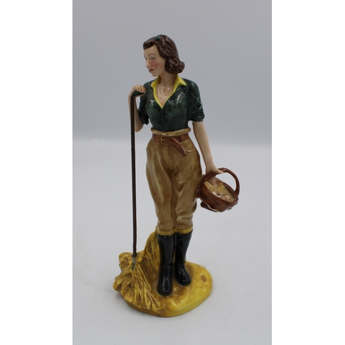 453 - Royal Doulton Figure Land Girl HN4361 Limited Ed.