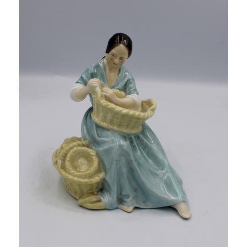 461 - Royal Doulton figure The Basket Weaver HN2245 (crack to body).