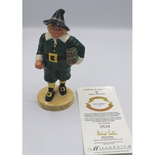 465 - Royal Doulton Advertising Figure John Ginger AC6 limited edition