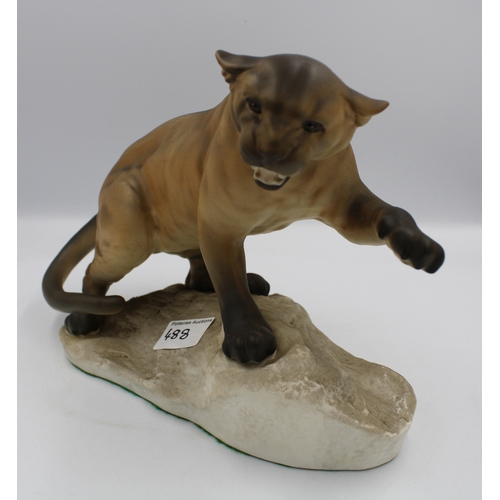 488 - Beswick Matt Puma on Rock 1702