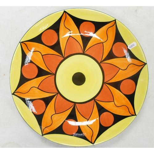 24f - Lorna Bailey Kaleidoscope Limited Edition Large Shallow Bowl, diameter 36cm