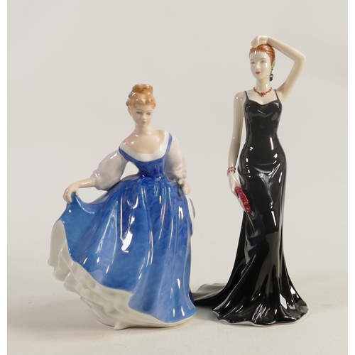 253 - Royal Doulton Boxed Figure Chloe HN4854 & Kay HN3340(2)