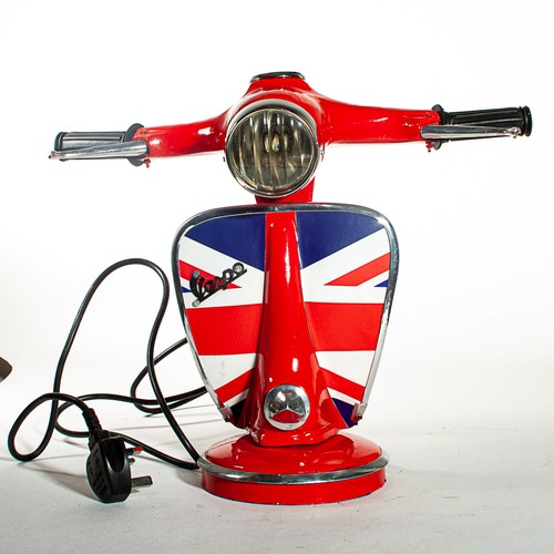 563A - Vespa Scooter Desk Lamp with UK Plug