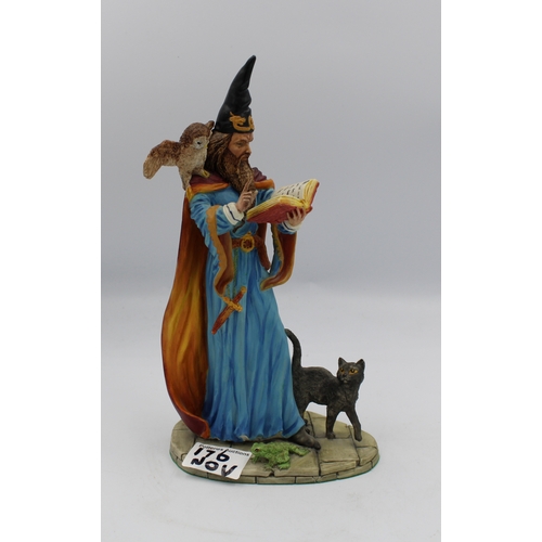 176 - Royal Doulton resin character figure The Wizard HN3722.