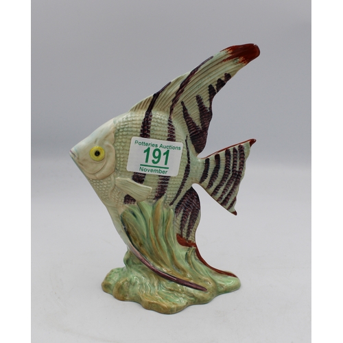 191 - Beswick Angel Fish 1047, one fin restored