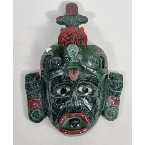 839E - South American Resin Wall Mask, height 28cm