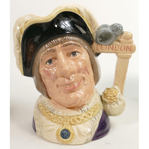 3 - Royal Doulton Large Limited Edition Character Jug: Dick Whittington D6846