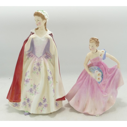 37 - Royal Doulton Lady Figures Invitation Hn2170 & Bess Hn2002(2)