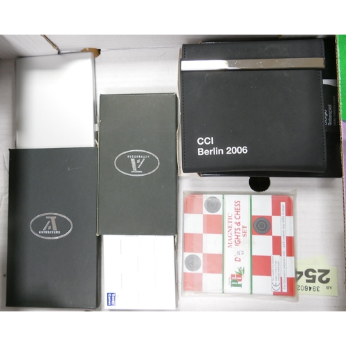 171 - A collection of Chess & Similar boxed Travel Games sets including AUTHENTICS TRAVEL MAGNETIC Chess D... 