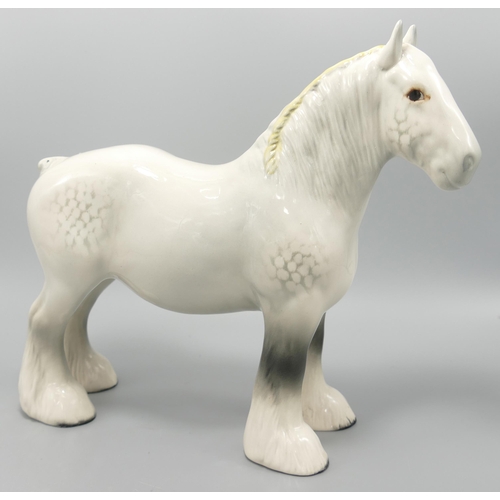 250 - Beswick Grey 818 Shire Horse