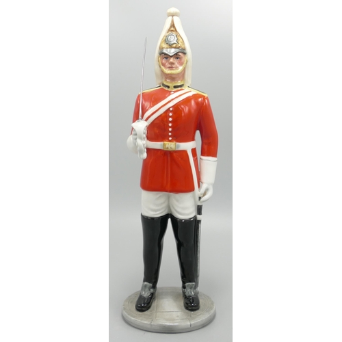 267 - Royal Doulton figure The Lifeguard HN2781. sword loose