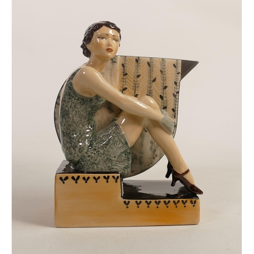 245 - Peggy Davies Back in Time figurine. Artist original colourway 1/1 by Victoria Bourne