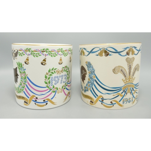 269 - Wedgwood Richard Guyatt large Display Mugs(2)