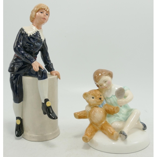 293 - Royal Doulton Character Figures My Teddy Hn2177 & Little Lord Fauntleroy HN2972(2)