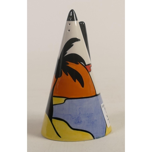 310 - Lorna Bailey Key West finned conical sugar shaker