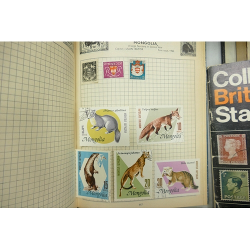 643 - A large collection of Vintage Stamp Albums, Stamps, Reference books & first day covers