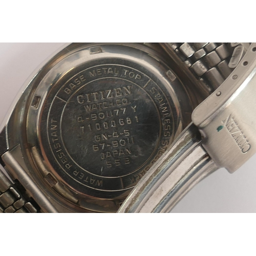 696A - Citizen Chronograph Bullhead automatic, diameter of case 37mm