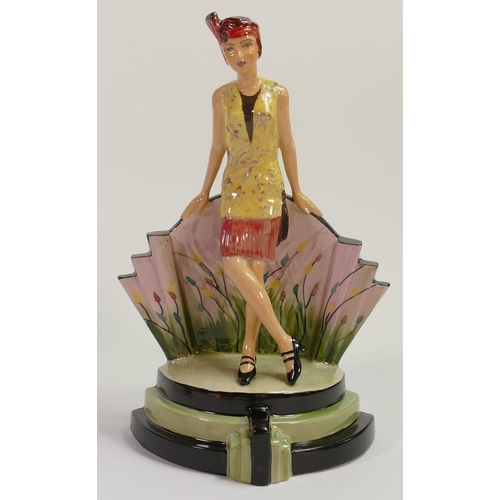 246 - Peggy Davies Hallabalu-lu figurine. Artist original colourway 1/1 by Victoria Bourne