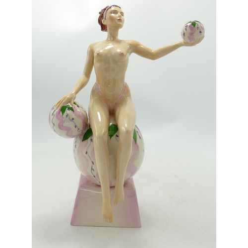 155 - Kevin Francis/Peggy Davies Limited Edition Figure Isadora, over painted by Vendor