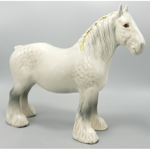 645 - Beswick Grey 818 Shire Horse