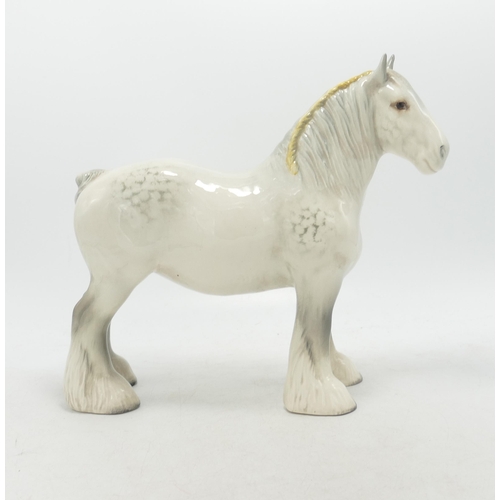 491 - Beswick Grey 818 Shire Horse