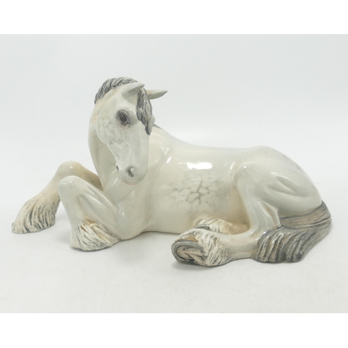 492 - Beswick Grey Shire Mare Lying