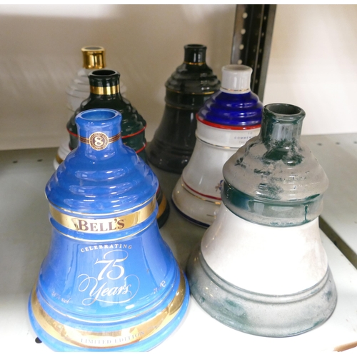 1175 - Wade Ceramics, a collection of Bells Whiskey Decanters, These items were removed from the archives o... 