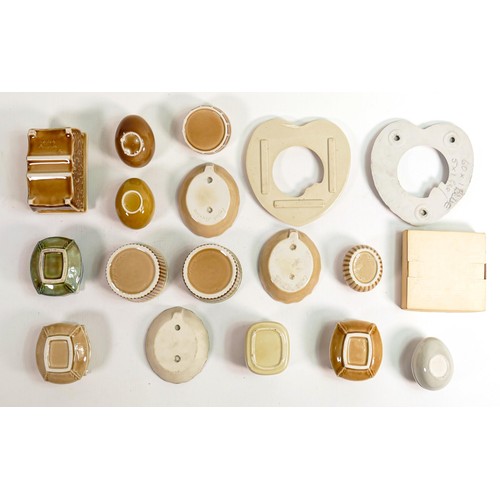 47 - A collection of Wade boxes & dishes, some with cameo images. These items were removed from the archi... 