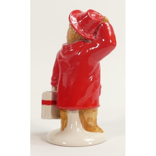 72 - Wade prototype Kate Moss designed Paddington Bear figure, height 16cm. This was removed from the arc... 