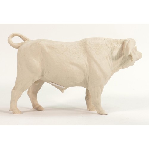 76 - Wade World of Survival Bisque figure African Cape Buffalo, height 13cm. This was removed from the ar... 