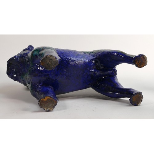 86 - North Light large resin figure of a Pug, height  31.5cm. This was removed from the archives of the W... 