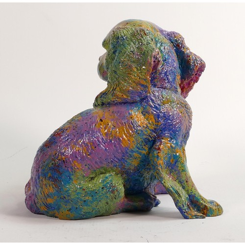 90 - North Light large resin figure of a Cocker Spaniel, height 21.5cm. This was removed from the archive... 