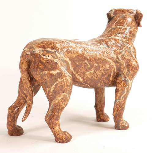 94 - North Light large resin figure of a Mastiff, height  21.5cm.  This was removed from the archives of ... 