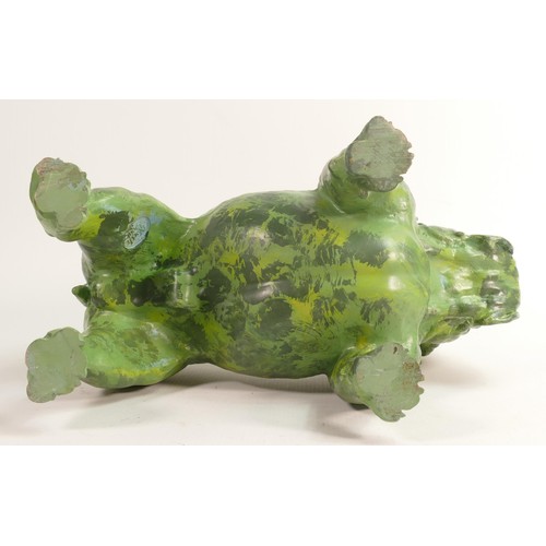 96 - North Light large resin figure of an English Bulldog, height 24cm. This was removed from the archive... 