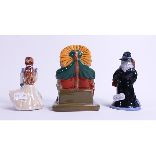 139 - Wade prototype Bill & Ben The Flower Pot Men figure together with two Beauty & the Beast figures, he... 