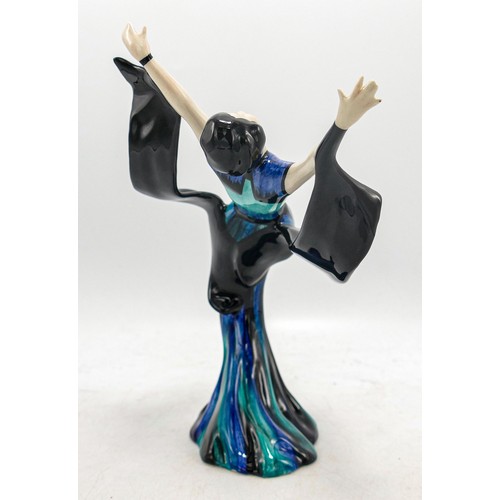 160 - Lorna Bailey Art Deco Lady Figurine 