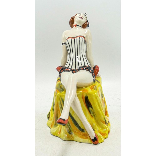 163 - Lorna Bailey Art Deco Lady Figurine 