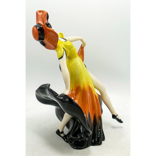 164 - Lorna Bailey Art Deco Lady Figurine 