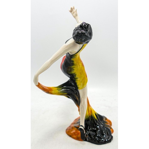 166 - Lorna Bailey Art Deco Lady Figurine 