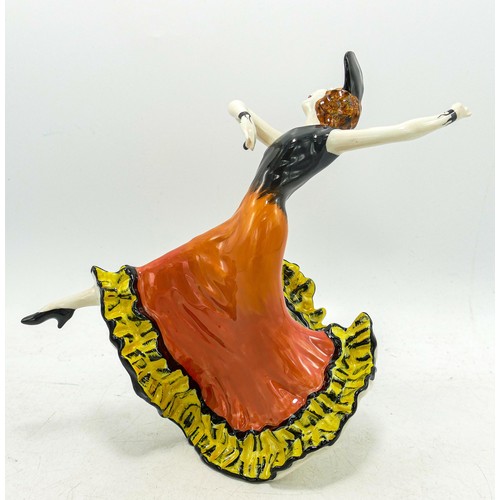 167 - Lorna Bailey Art Deco Lady Figurine 