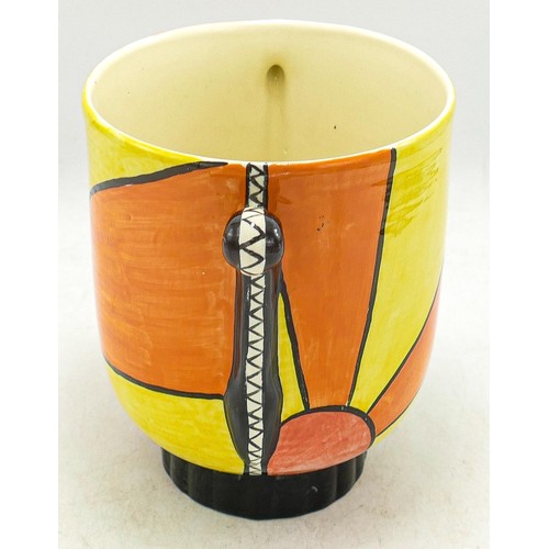 254 - Lorna Bailey Sunburst Planter 14.5cm high 