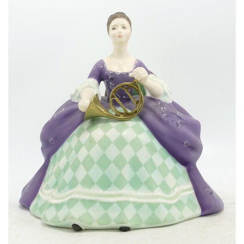 363 - Royal Doulton limited edition figurine French Horn HN2795 from the Lady Musicians series. Boxed with... 