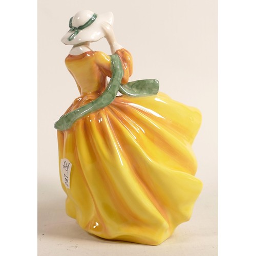 379 - Royal Doulton figure Top O' the Hill HN2127, Australian yellow colourway.