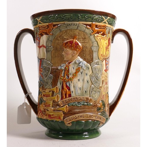 426 - Royal Doulton large two handled Loving cup, King Edward VIII, to celebrate the coronation in May 193... 