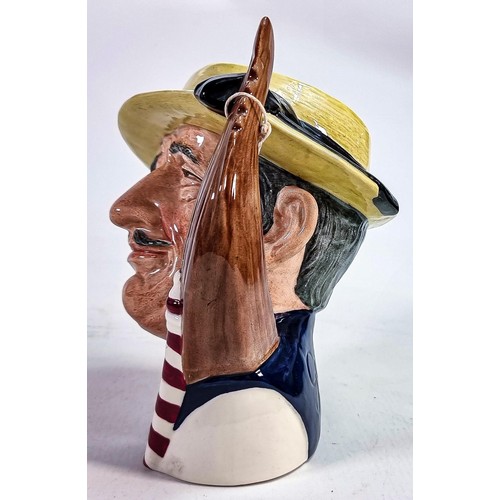 464 - Royal Doulton large character jug Gondolier D6589