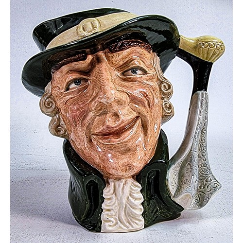 467 - Royal Doulton large character jug Regency Beau D6559