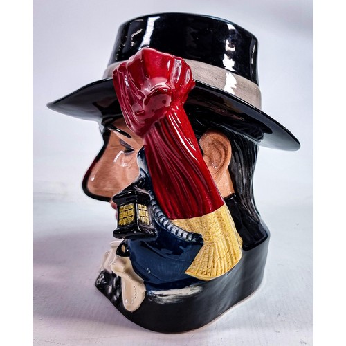 468 - Royal Doulton large character jug The Phantom of the Opera D7017, limited edition.