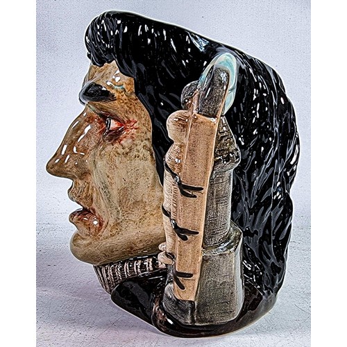 470 - Royal Doulton large character jug Frankenstein's Monster D7052, limited edition.