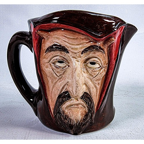 477 - Royal Doulton large size character jug Mephistopheles D5757 with verse